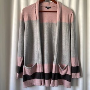 Verve Ami Striped Cardigan